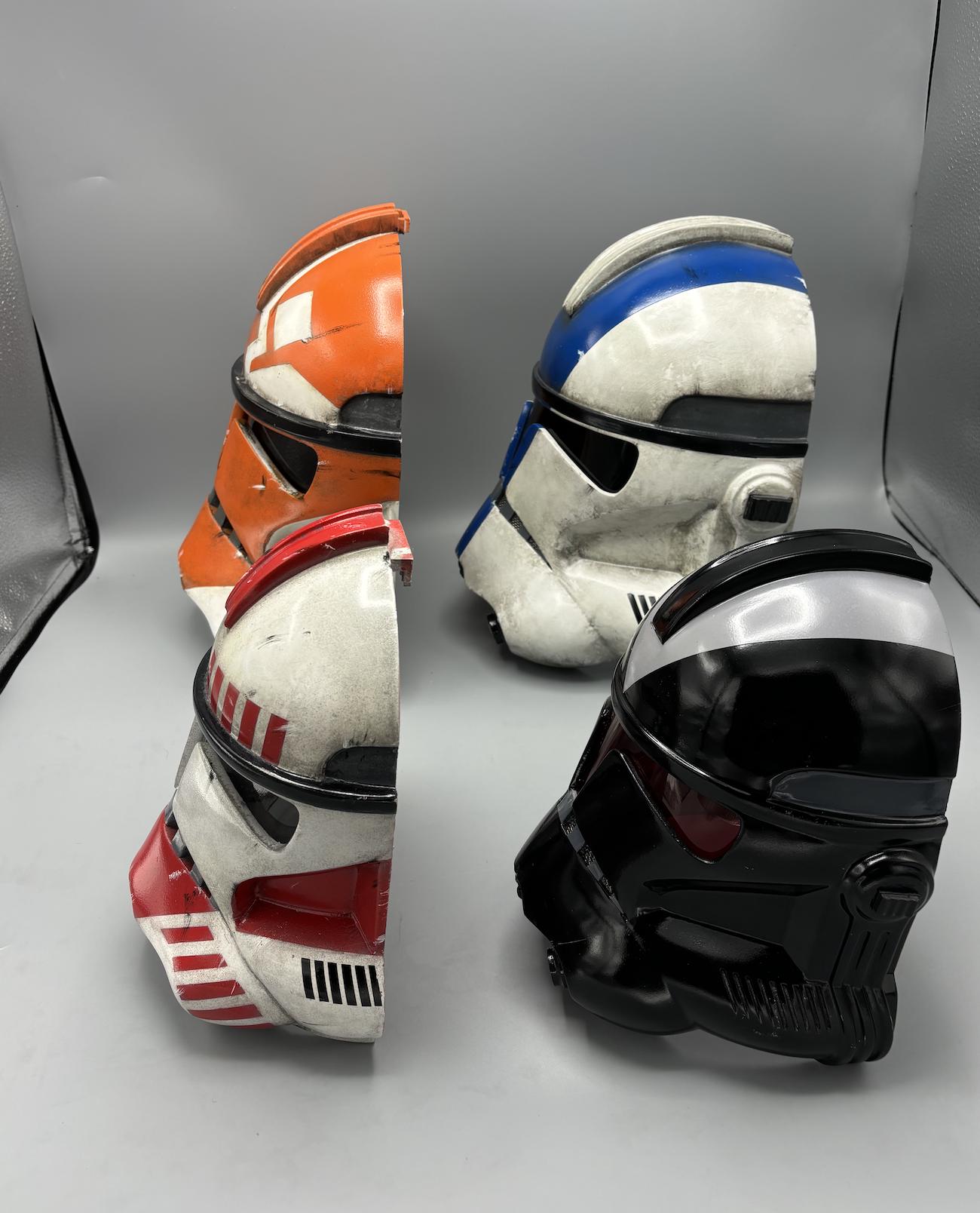 スターウォーズ クローンウォーズ クローントルーパーヘルメット LED