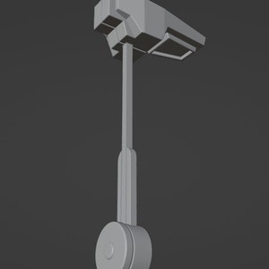 Antena y telémetro para casco de soldado clon de Star Wars, archivo imprimible en 3D: se pueden mover con imán y orificios para tornillos - The Art Dart shop