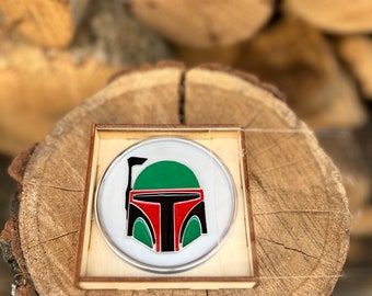 Handmade Boba Fett Aluminum Souvenir: Cosplay Gift