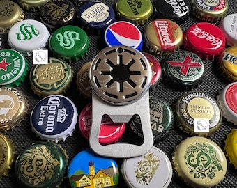 Rebel Alliance Bottle Opener: Aluminum Star Wars Keychain, Magnetic