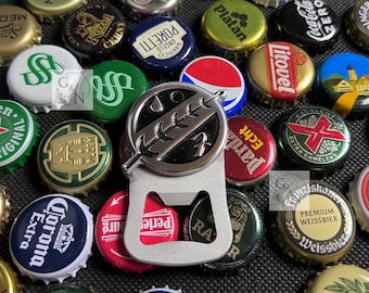 Mandalorian Crest, magnetic Bottle opener, custom bottle opener, bottle openers, beer bottle opener, man keychain, aluminum keychain
