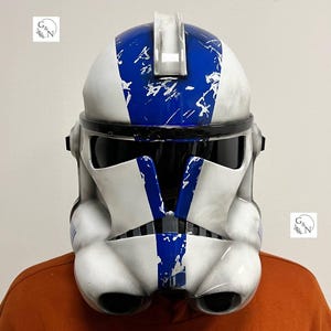 Handmade Phase 2 Clone Trooper Helmet: Star Wars Cosplay, 59-61cm