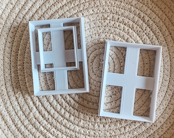 Polaroid 3D printed cutter | Polaroid Frame Cutter | Polaroid Frame Polymer Clay cutter