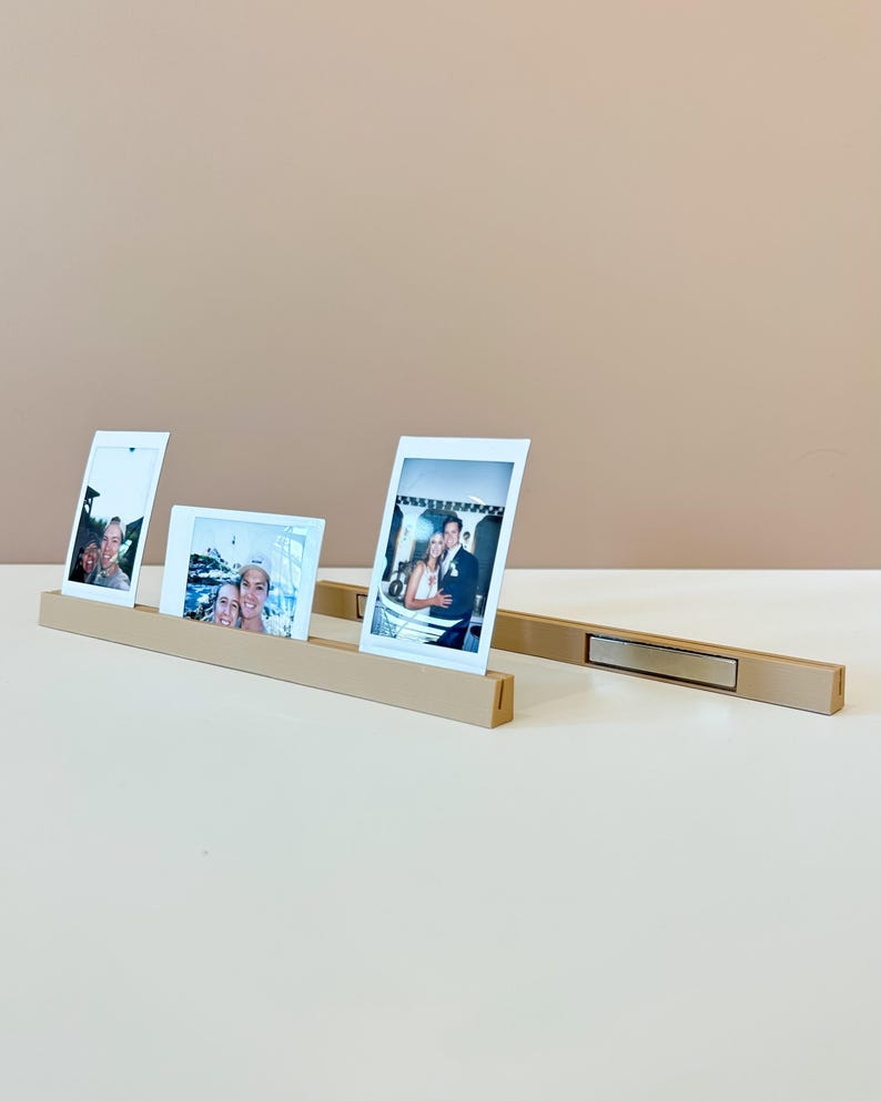 Fridge Magnetic Shelf (2 Pack) | Floating Fridge Rail | Mid-century ...