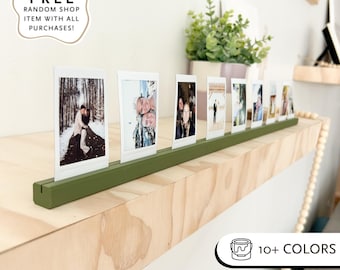 picture ledge photo stand instax film photos gifted instax framed photo gift fujifilm polaroid memory keepsake custom film decor gift