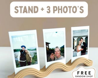 polaroid picture stand for instax film photos gifted fujifilm instax framed photo gift fujifilm polaroid instax photo display stand