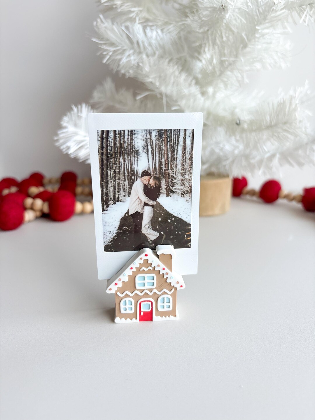 Gingerbread House Instax Film Rattan Stand Photo Gifted Fujifilm Instax ...