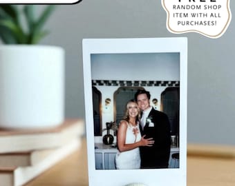 polaroid photo stand for instax film photos gifted fujifilm instax framed photo gift fujifilm polaroid retail store minimal display