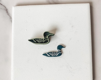 Loon Polymer Clay Cutters Loon Cutter 3D gedruckte Polymer Clay Ohrring Cutters Clay Cutters Minnesota Clay Cutter Ohrring Cutters