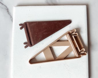 Wimpel Flagge Ausstechform Polymer Clay für Weihnachtsschmuck DIY Handwerk Werkzeuge für Polymer Clay Magnete Wimpel Ausstechform Outdoor