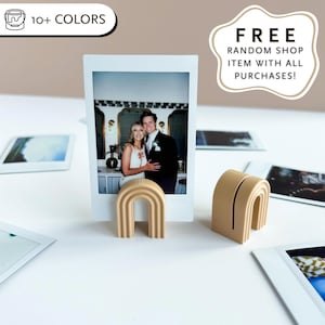 tall arch polaroid stand fujifilm instax film stand photo gifted fujifilm instax cam. piture framed photo gift instant film polaroid gifted