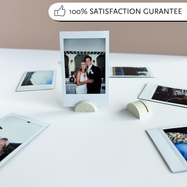 Polaroid Foto Ständer für instax Film Fotos beschenkte Fujifilm instax gerahmte Foto Geschenk Fujifilm Polaroid Einzelverkauf minimale Anzeige Bild 3