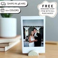 instax film stand photo gifted fujifilm instax camera pic. stand framed photo gift instant film fujifilm instax polaroid gifted photo holder