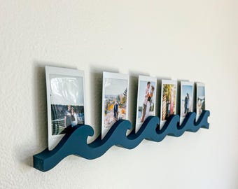 ocean wave ministax chain Polaroid Picture Stand fujifilm instax film stand photo gifted film instax cam. picture framed photo gift instant