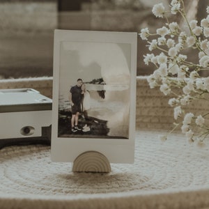 Polaroid Foto Ständer für instax Film Fotos beschenkte Fujifilm instax gerahmte Foto Geschenk Fujifilm Polaroid Einzelverkauf minimale Anzeige Bild 9