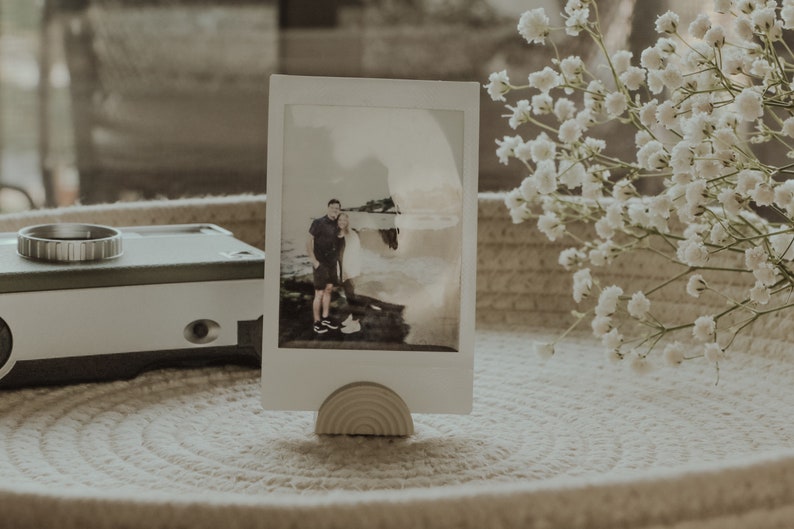 Polaroid Foto Ständer für instax Film Fotos beschenkte Fujifilm instax gerahmte Foto Geschenk Fujifilm Polaroid Einzelverkauf minimale Anzeige Bild 9