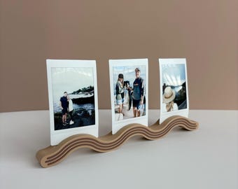 Polaroid Display Stand Instax Film Framed Photo Gift Instant Camera Accessory Ocean Framed Picture Gifted Photo Frame (x3)