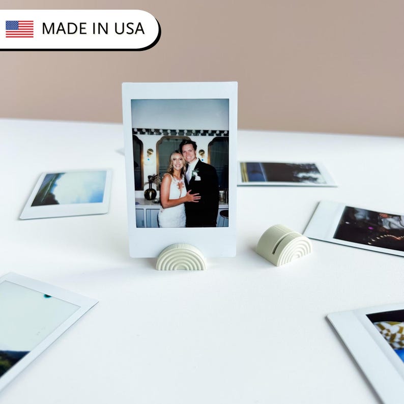 Polaroid Foto Ständer für instax Film Fotos beschenkte Fujifilm instax gerahmte Foto Geschenk Fujifilm Polaroid Einzelverkauf minimale Anzeige Bild 7