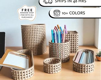 Desk Organization office drawer organizer boho desk storage dressing table organizer desk decor organization work from home office decor