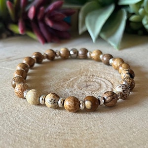 Landscape jasper bracelet