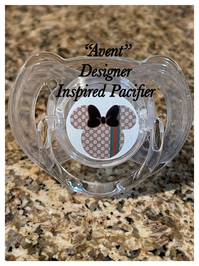 Phillips Avent baby pacifier with matching clip 0-6 months MICKEY also available.