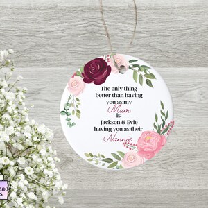 Mum Appreciation Gift | Grandma Thank You Gift  | Gift from Child and Grandchild | Keepsake Gift for Mum | Best Mum & Grandma Gift