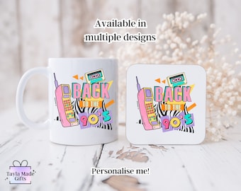 90s Nostalgia Mug: Retro Throwback Gift