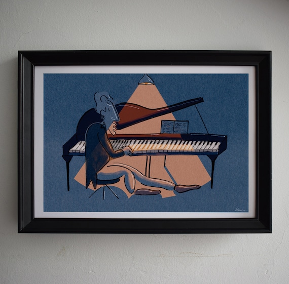 Pianist - Limited Edition Art Print