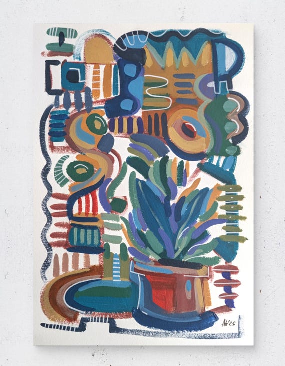 Painting No. 7 - Colection Labirintos