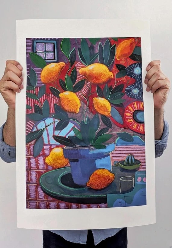 Lemons | Limited Edition Art Print