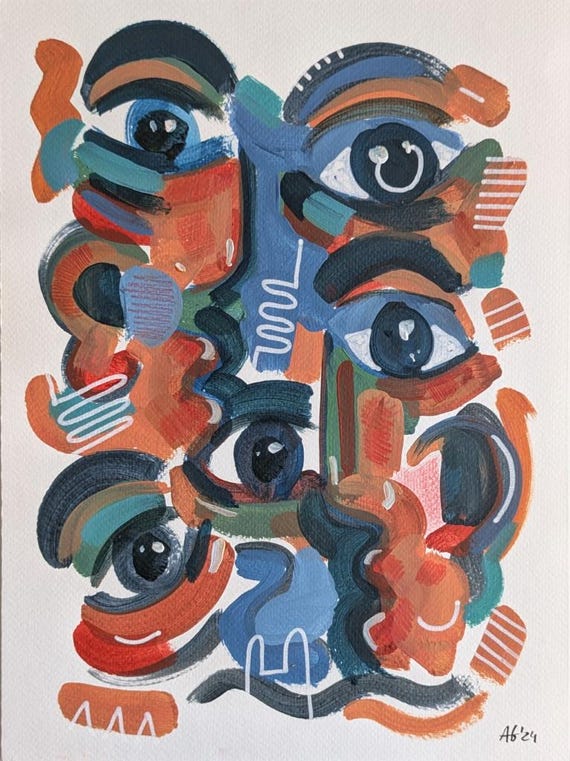Painting No. 5 - Colection Labirintos