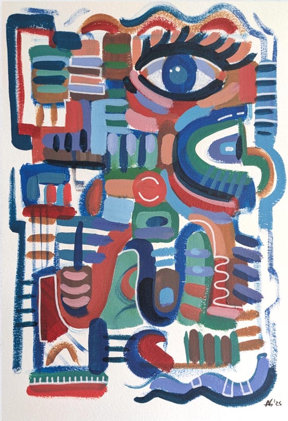 Painting No. 6 - Colection Labirintos