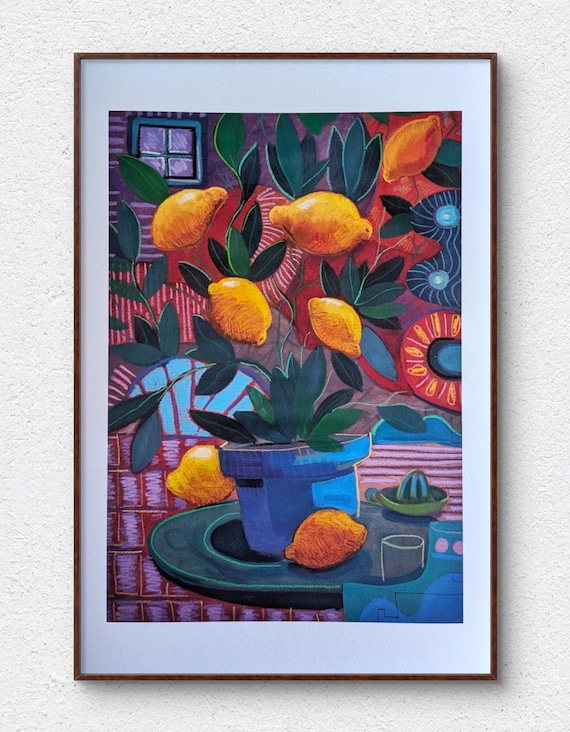 Lemons | Limited Edition Art Print