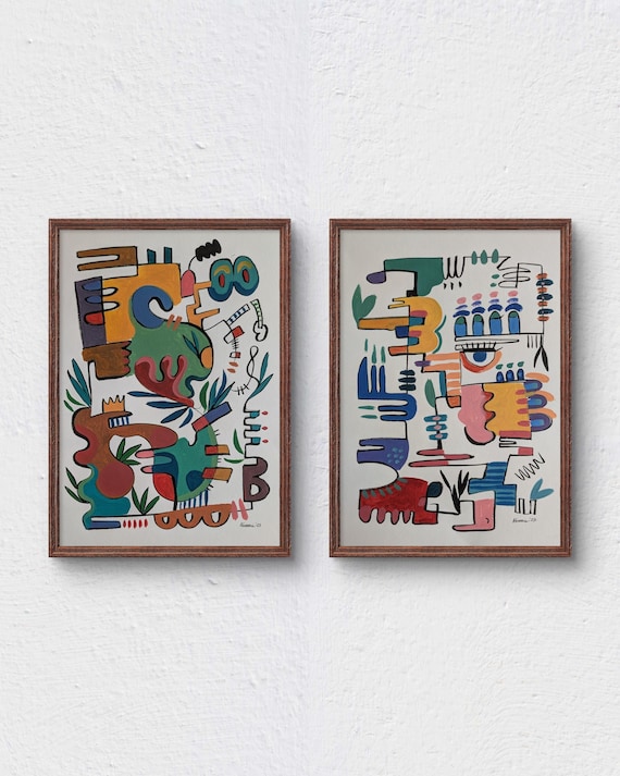 Roots and Shapes - Abstract Pairing