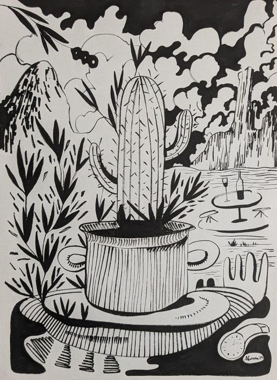 Cactus - Original Painting