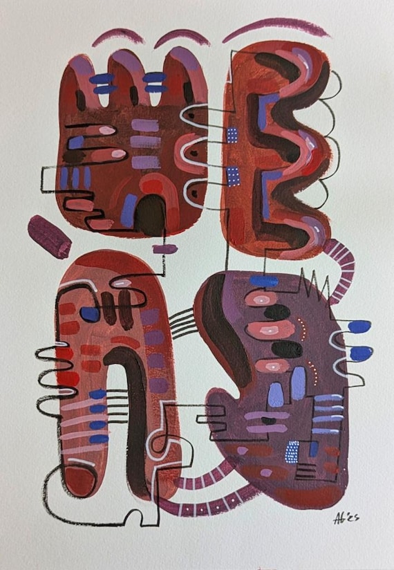 Painting No. 8 - Collection Labirintos