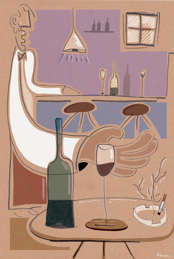 Waiter - Limited Edition Art Print