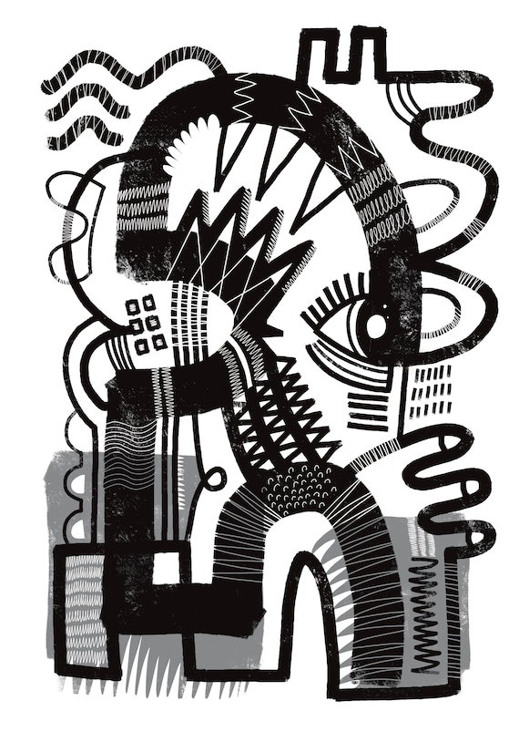Electric Ritual II – Limited Edition Abstract Print