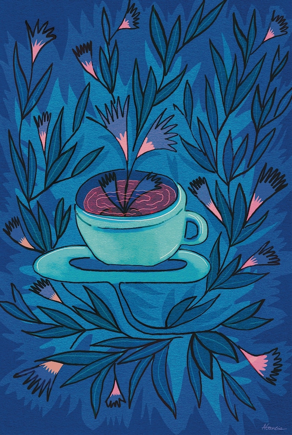 Couple of Tea - Limited Edition Art Print