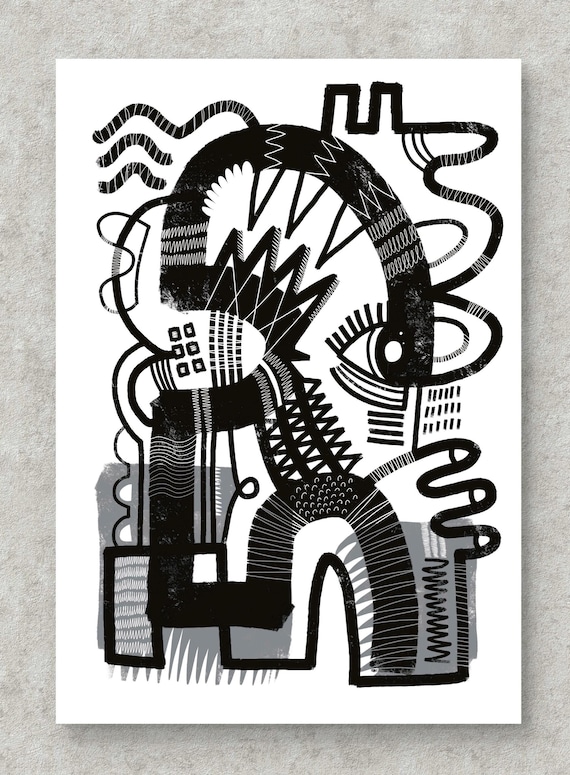 Electric Ritual II – Limited Edition Abstract Print