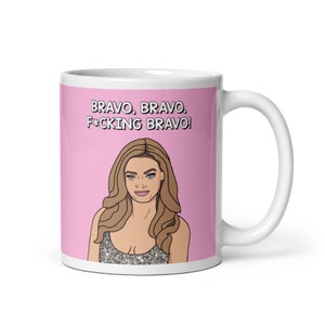 Real Housewives of Beverly Hills RHOBH Denise Richards Bravo Bravo coffee mug | Reality TV Bravo gift
