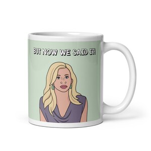 Echte huisvrouwen van Beverly Hills RHOBH Camille Grammer maar nu zeiden we het koffiemok | Reality TV Bravo-cadeau