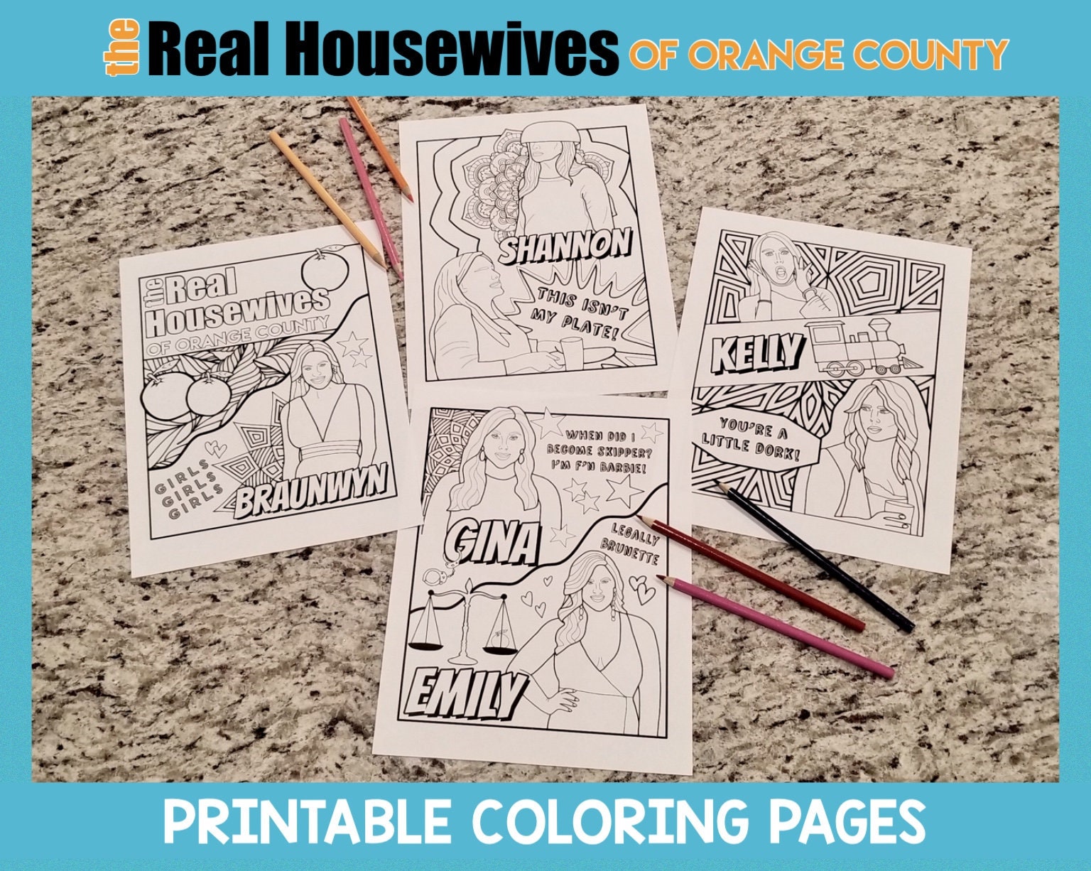 real coloring pages