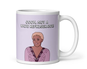Real Housewives of Atlanta RHOA NeNe Leakes Keine weiße Kühlschrankkaffeetasse | Realität TV Bravo Geschenk
