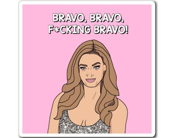 Real Housewives of Beverly Hills RHOBH Denise Richards Bravo Bravo magnet | Reality TV Bravo gift