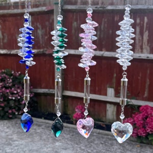 Crystal Suncatcher kleine aandenken-urn, Sun Catcher crematie aandenken-urn, Memorial Suncatcher.