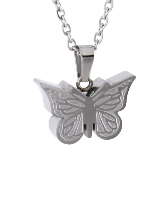 Stainless Steel Chamber Pendant - Small Polished Stainless Steel Chamber Pendant - Small Polished