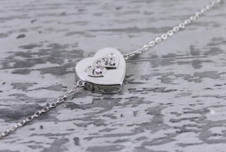 ONEFINITY Bracciale Urna In Argento 925 Con Pietra Di Luna – Gioiello Ricordo Per Ceneri – Simulato