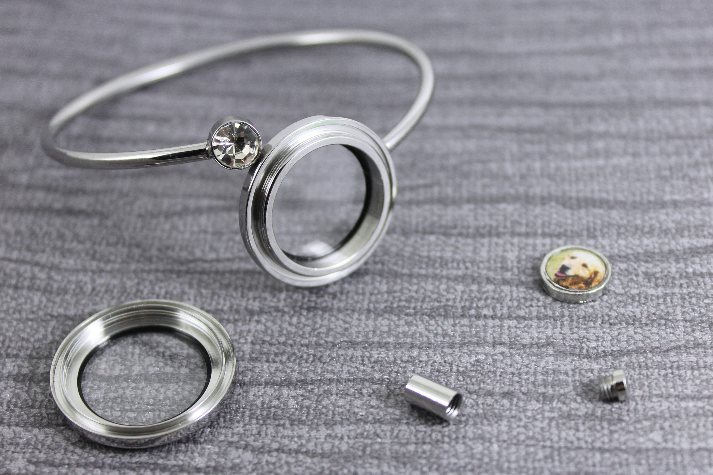 Fillable Glass Locket for Holding Precious Items Add-on | Etsy