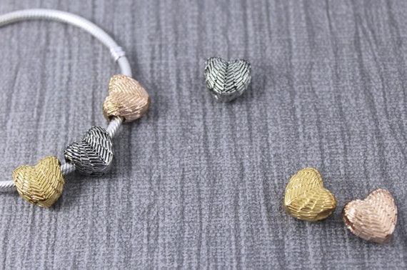 Rose Gold Angel Wings Cremation Urn Charm for European Bracelet Pandora  Compatible, Polished Stainless Steel Bracelet Charm